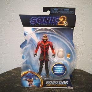 Robotnik, 4" Action Figure, Sonic 2, NIB